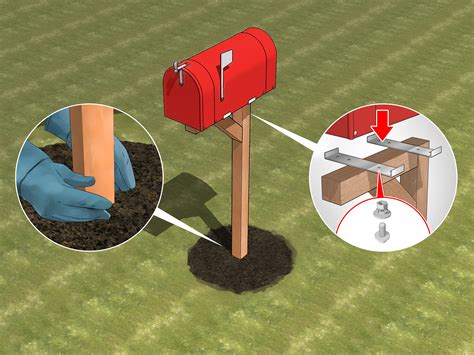 can a shelf bracket be used to mount a mailbox|mailbox post installation instructions.